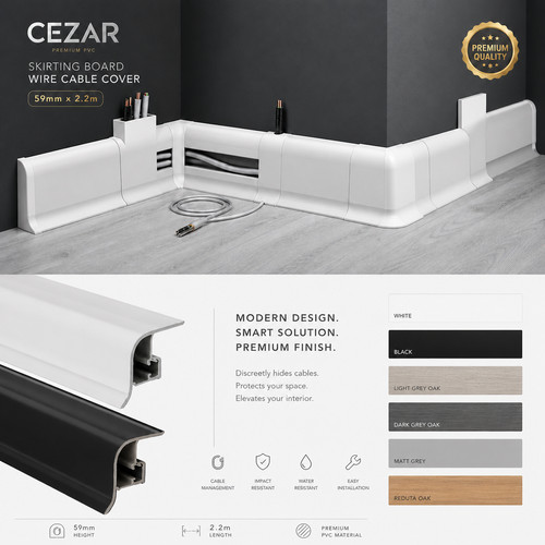 Premium pvc skirting - premium,