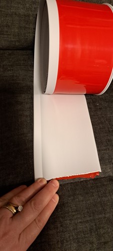 Self adhesive white - self,