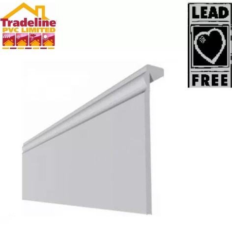 Plastic skirting board cover - board,