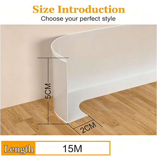 15m skirting board trim - 15m,