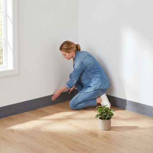 Pvc flexible skirting board - board,