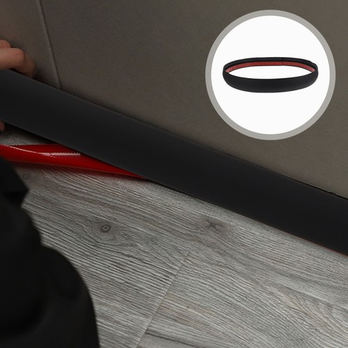 Stick skirting board - on,